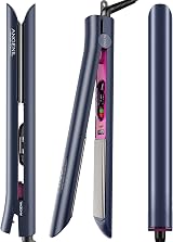 ANGENIL Nano Titanium 1 Inch Hair Straightener Curler Fast Heat Dual Voltage view 9