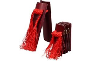 TOYVIAN 2pcs Chinese Kuaiban Clapper, China Allegro Clapper Traditional Instrument Festival Performance Props for Adults Kids Musical Instruments