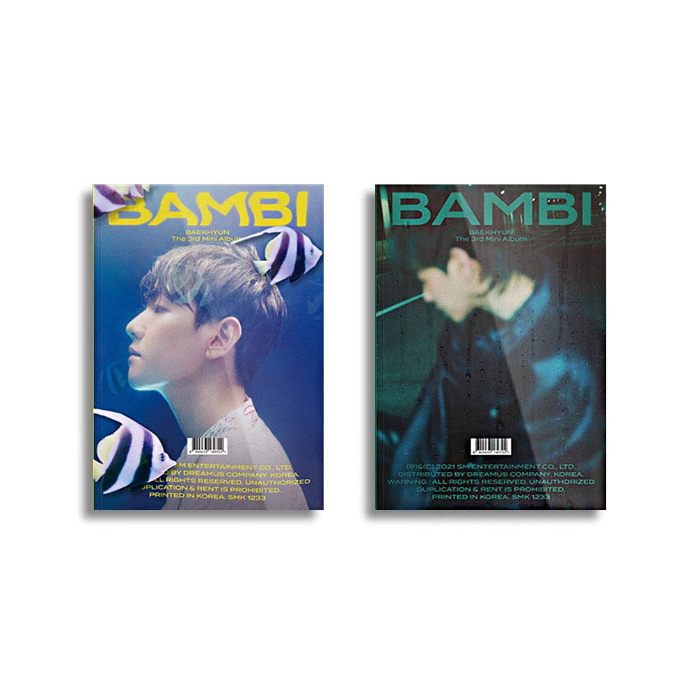 Baekhyun Bambi 3rd Mini Album Photobook Version (Folded Poster, Set (Both A, B))