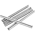 Eowpower 5 Pieces Linear Motion Shaft 8 X 100 mm Round Hardened Lathe Bar Rod