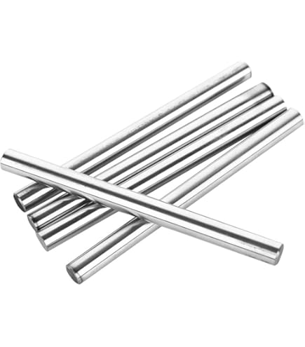 Uxcell 1/4 Inch To 8mm Bore Rigid Coupling Set Screw L25xd14 Aluminum Alloy Shaft Coupler Connector Motor Accessories Blue 2pcs