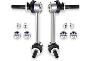 LITHOPS K90677 K90683 Zinc-Nickel Alloy Front Stabilizer Sway Bar Links Greaseable for 2003-2021 Toyota 4runner / 2003-2009 Lexus GX570 / 2007-2014 FJ Cruiser 48810-60040