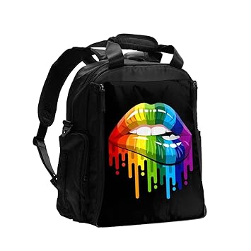 rainbow changing bag