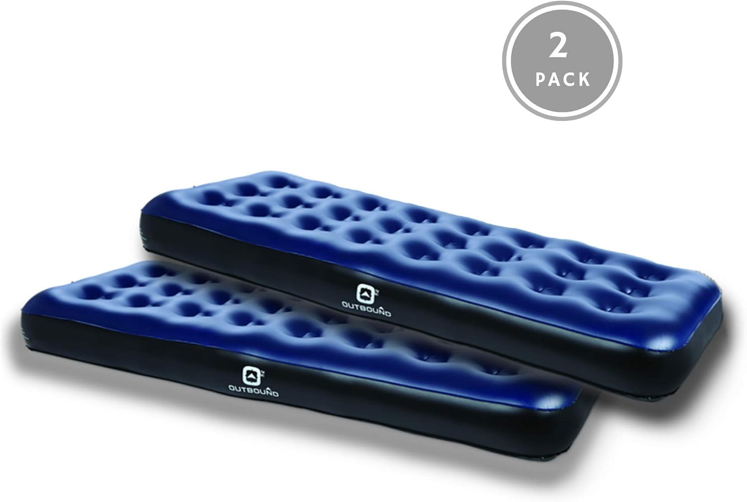 outbound twin double high airbed