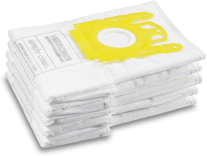 Karcher Pack 5 VC Fleece Vacuum Bags 6.904329.0 Amazon.co.uk Kitchen