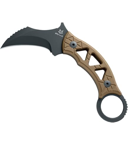 Amazon.com : Fox Knives Tribal K Karambit Knife FX-802 TiPVD