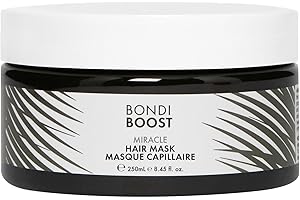 BONDIBOOST Miracle Mask 8.45 fl oz - Deep Conditioner Hair Mask for Thinning Hair Types - Promotes Thicker, Healthier, + Fuller Hair - Repair Dry Damaged Hair - Vegan + Cruelty-Free - Australian Made