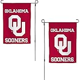 Desert Cactus University of Oklahoma UO Garden Flag – 19 x 12 inch Oklahoma Sooners Banner, For Outdoor Display and Events (Design C)