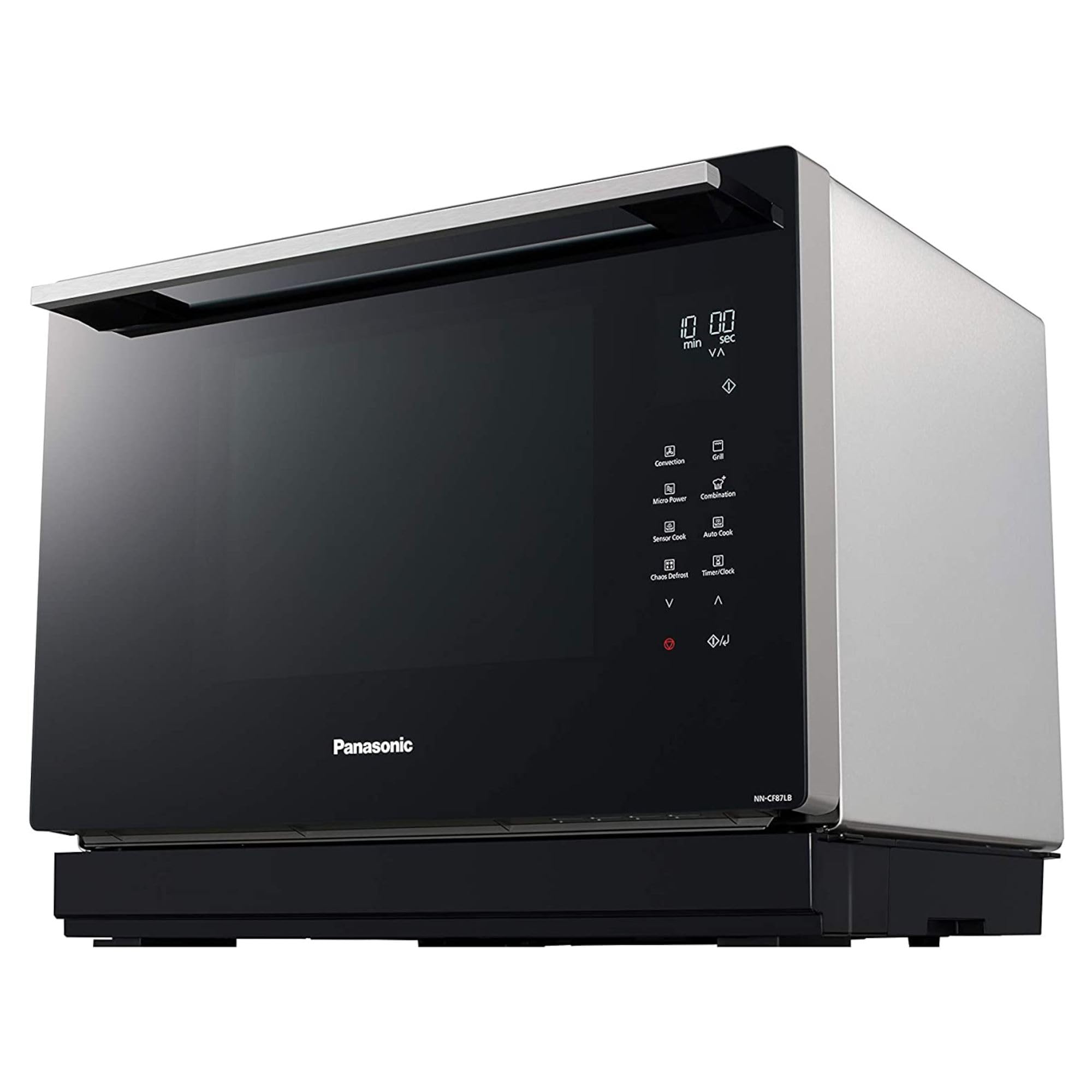 Panasonic CF87 Speed Convection Oven, Grill, Flatbed, 31Litre, Two Level Cooking, Genius Sensor, 32 Auto Programmes, Easy Clean, 1000W Combination Microwave Oven