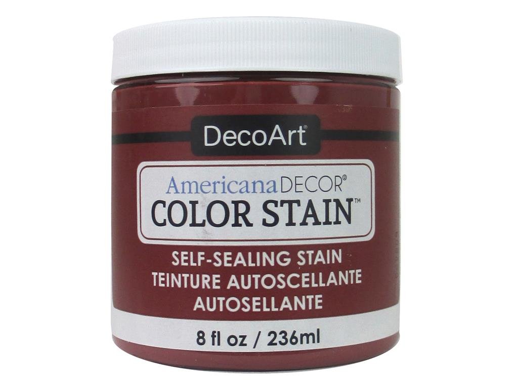 DecoArt Americana Decor Color Stains 8oz-Brick, 7.23 x 6.98 x 7.62 cm
