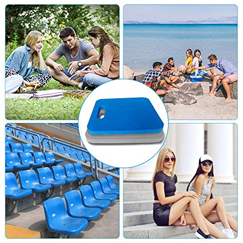 Blufree Sports Cushion Stadium Seat Pad 0.9inch Extra Thick, Foam Seat