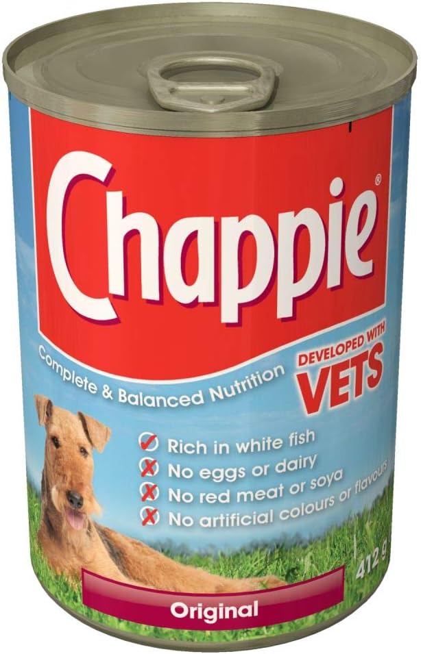 low fat dog food chappie