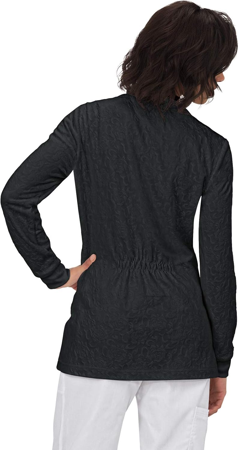 KOI Modern & Professional Comfortable Claire Knit Scrub Sweater for Women: Clothing