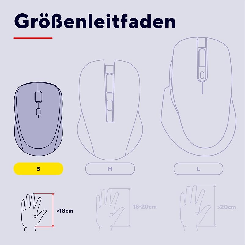 Seron Wiederaufladbare Kabellose Maus Ultraschnelles Scrollrad