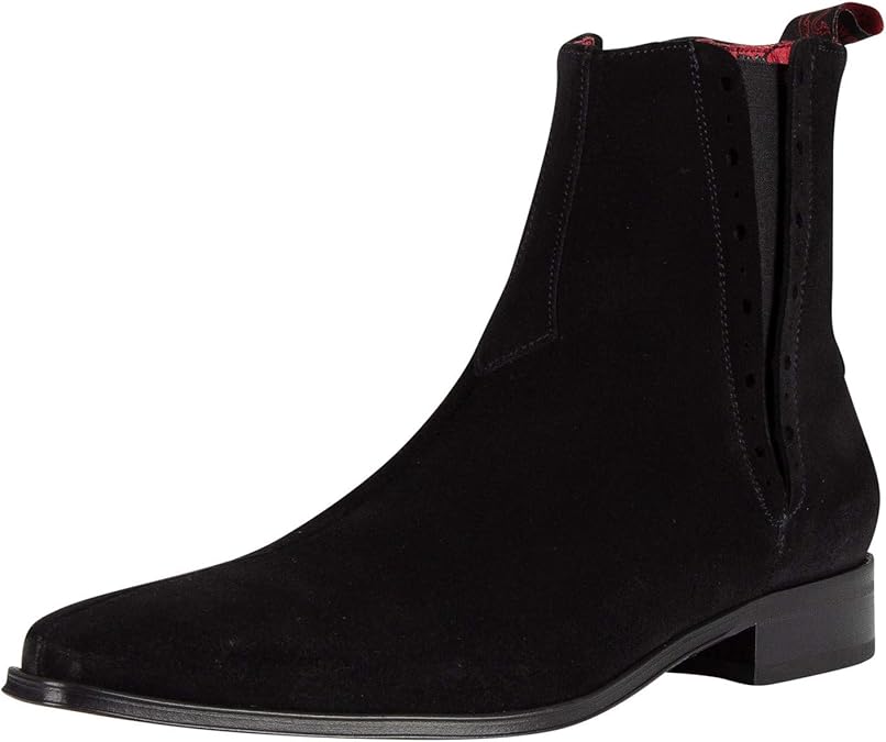 Jeffery West Men's Suede Boots, Black Amazon.co.uk Shoes & Bags