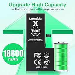 Luuzkla 18800mAh (2025 New Upgrade) Battery