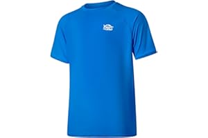 Willit Men's Rash Guard Swim Shirts UPF 50+ Water Short Sleeve Top Quick Dry UV Sun Protection SPF T-Shirts