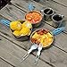 iGopeaks Camping Cookware, Stainless Steel Mess Kit Backpacking Gear & Hiking Outdoors Bug Out Bag Cooking Equipment 16 Piece Cookset for 2 Person - Lightweight, Compact & Durable Pot Pan