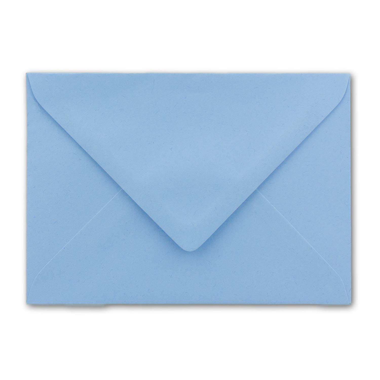 75 DIN C6 envelopes light blue 11.4 x 16.2 cm 90 g m² wet-glued postal envelopes without window ideal for Christmas greeting cards invitations from your Glüxx agent