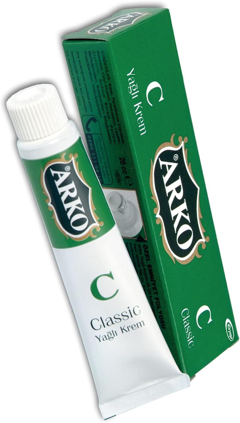 Arko Nem Creme Classic 20cc Hand Cream for Very Dry Hands Men Women