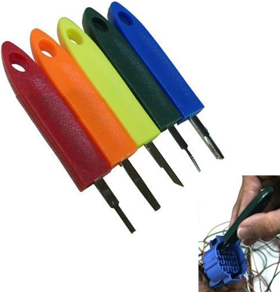 Vehicle Cable Wire Connector Crimp Pin Removal Extractor Car Terminal Remover Release Tool Kit