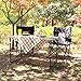 Portal Adjustable Height Portable Lightweight Camping Table Folding Utility Desk Outdoorthumb 2