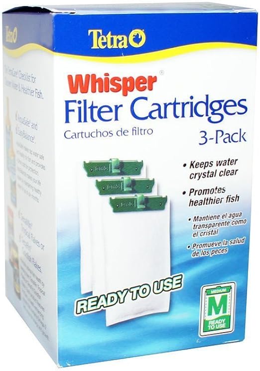 Tetra Whisper Replacement Carbon Aquarium Filter Cartridges Small 6 Ct