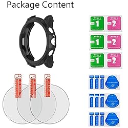 SHUAXI Watch Screen Protector (3+1Pack) Compatible
