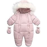 Tumaron Baby Girl Winter Snowsuit Toddler Jacket Clothes For Boy Infant Jumpsuit Hoodied