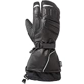 Castle X Men's TRS 3-Finger Mitt in Black, Size X-Large