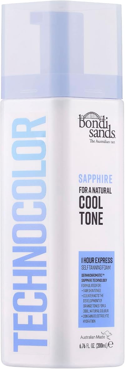 Bondi Sands Technocolor 1-Hour Express Sapphire Self-Tanning Foam 200ml