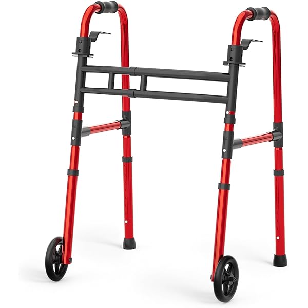 walkersよしき Folding 2-button walker, 5