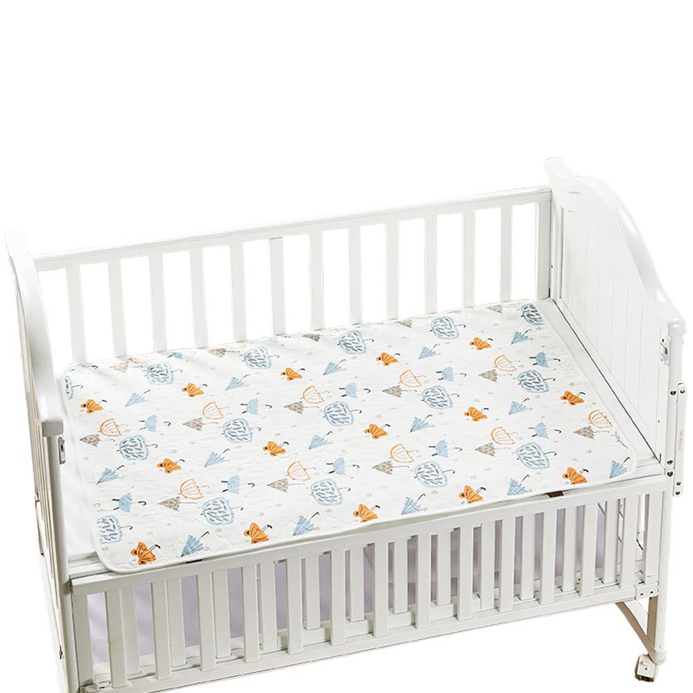 DZOZO Nappy Changing Mat Foldable Diaper Pad Cotton Baby Urine Pad Changing Pad Waterproof Cotton Urine Mat Nappy Bedding Cover Mattress Protector Baby Urine Pad Diaper Mat