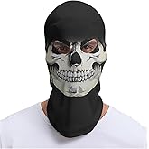 Kiyrnie Balaclava Face Mask Men Women 2 Hole Full Mask Motorcycle Cycling Party