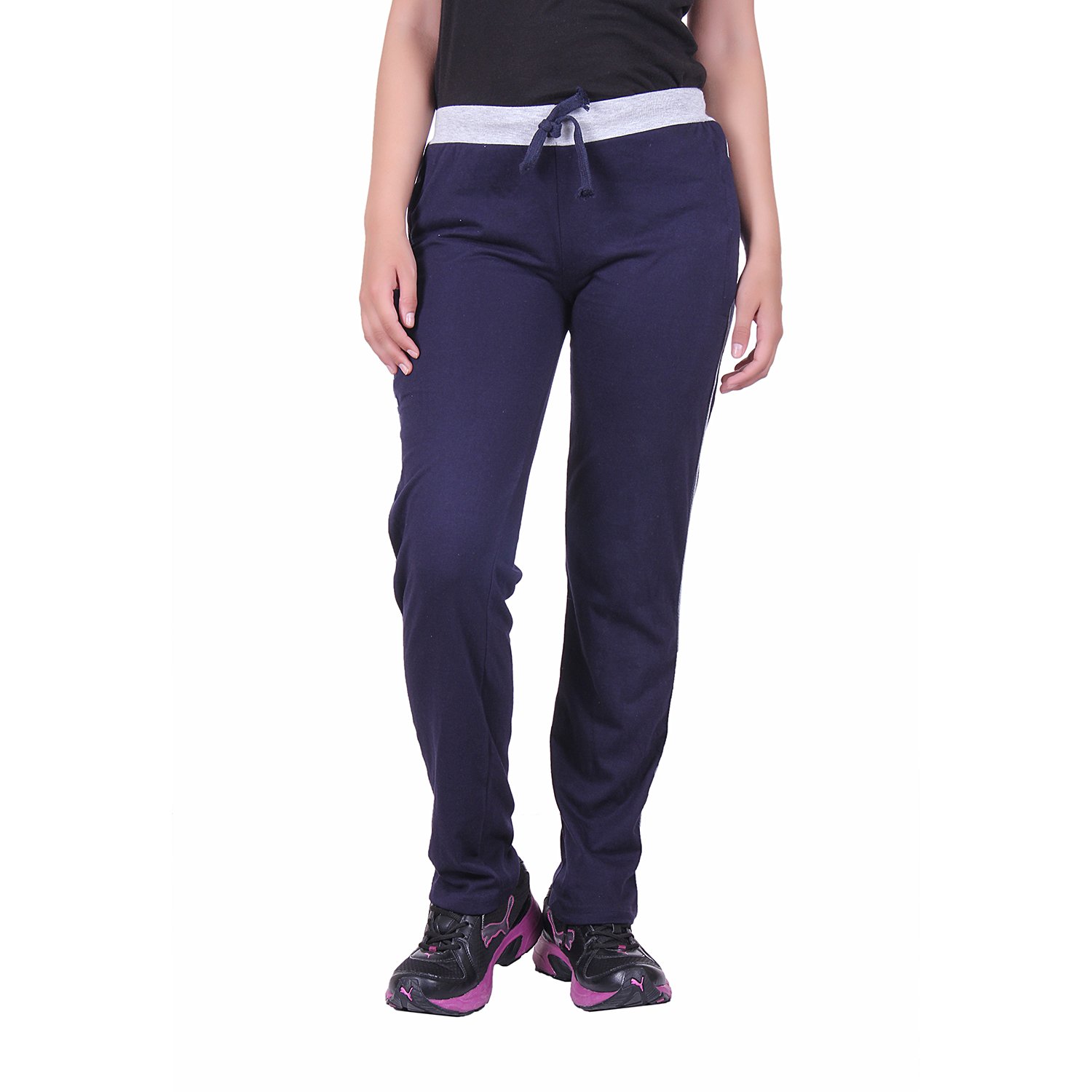 dfh women's cotton track pant