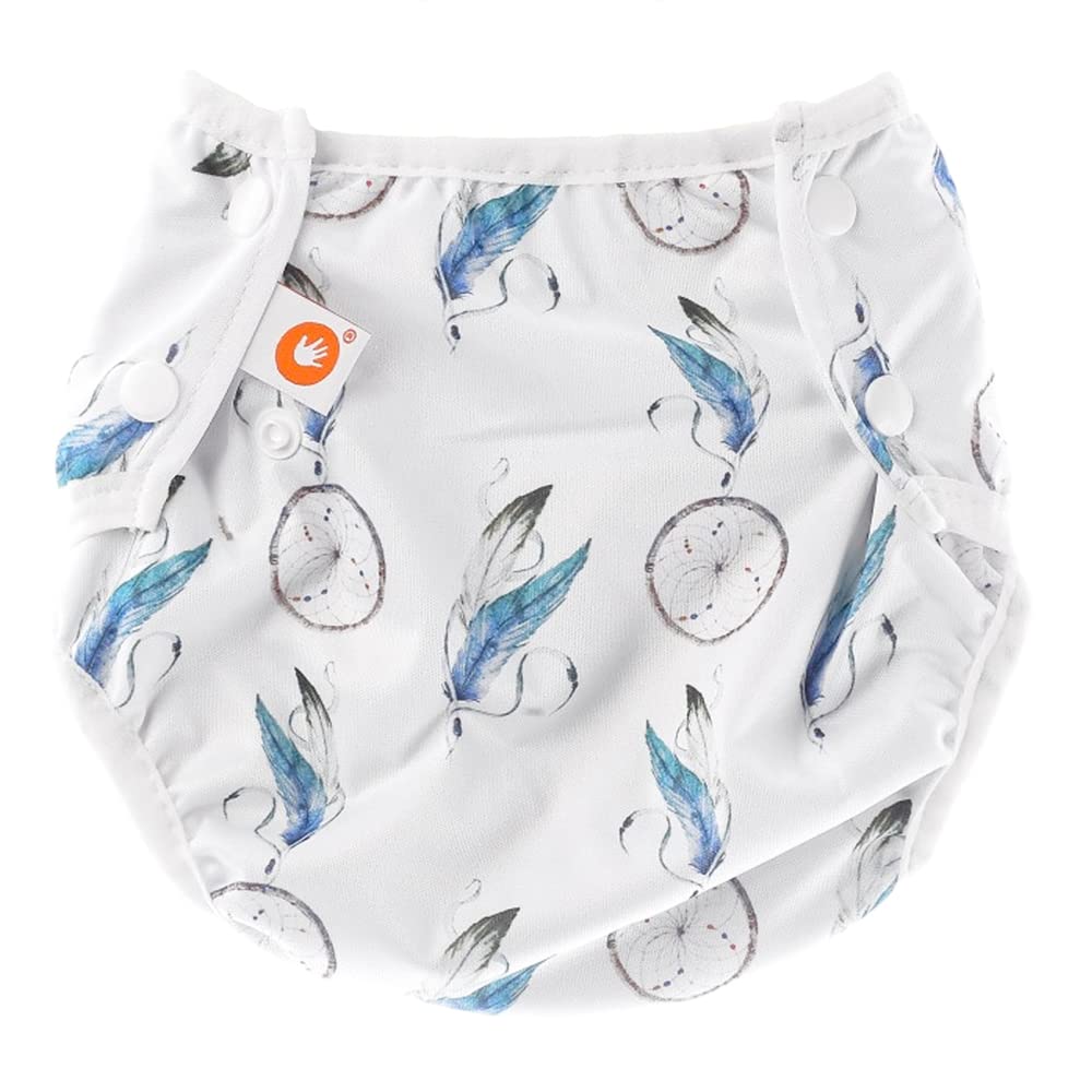 XKKO - Washable swim nappy - one size (4-15 kg) - "Dream Catchers"
