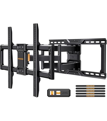 Staffa Murale Ultra Sottile Per TV LG 86UQ8000AUB | Supporto Fisso Basso Profilo 3,6 Cm, Acciaio Resistente, VESA 800x400 - 2