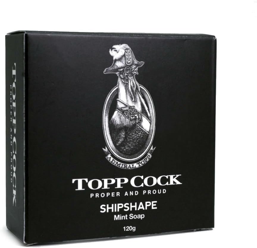 Classic ToppCock ShipShape Mint Soap (120 grams)