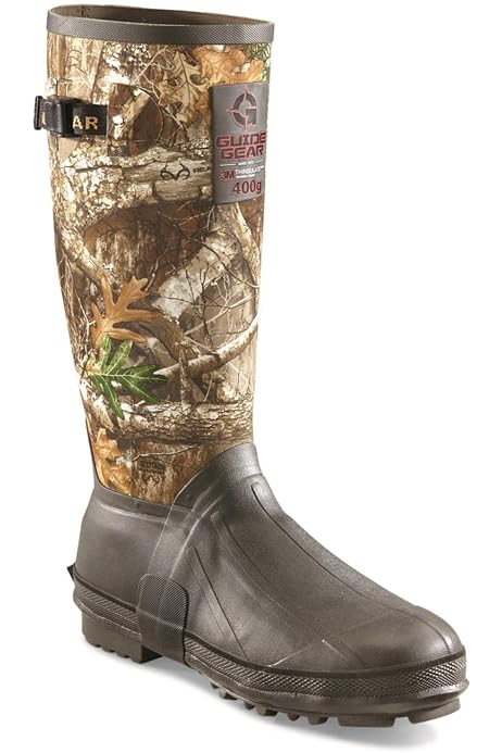 1200 gram rubber hunting boots