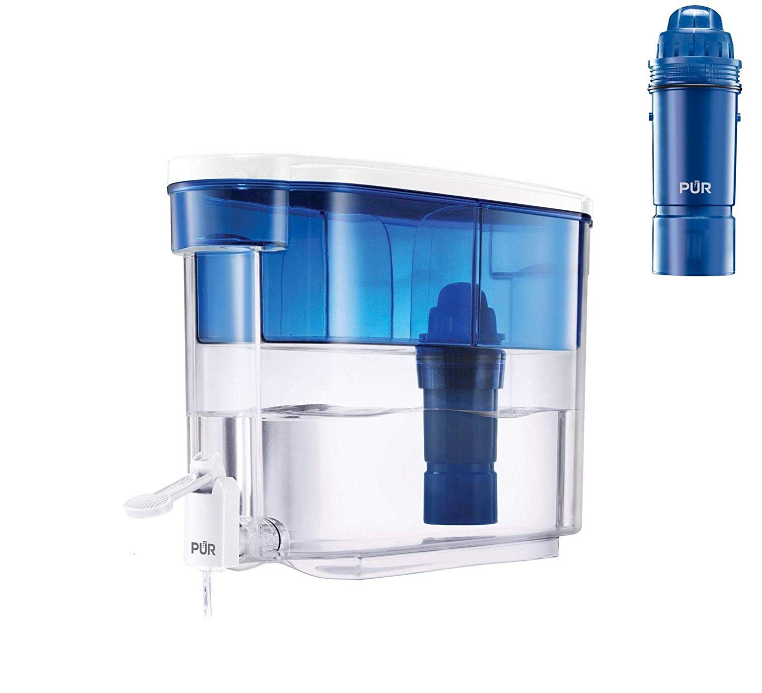 PUR - Filtro de Agua para Jarra, dispensador de 18 Tazas: Amazon ...