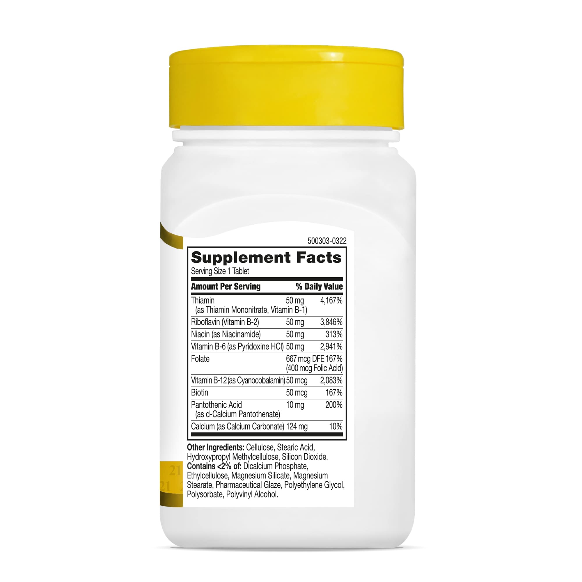 21st Century B 50 Complex Prolonged Release Tablets, 60 Count (Pack of 2)