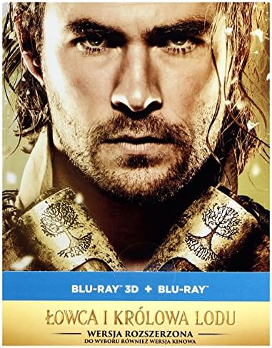 The Huntsman Winter's War Steelbook [Blu-Ray]+[Blu-Ray 3D] [Region Free] (English audio. English subtitles)