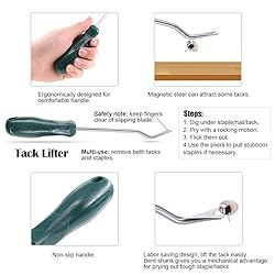 Hilitchi 5 Pcs Upholstery Tools Double-Faced Soft