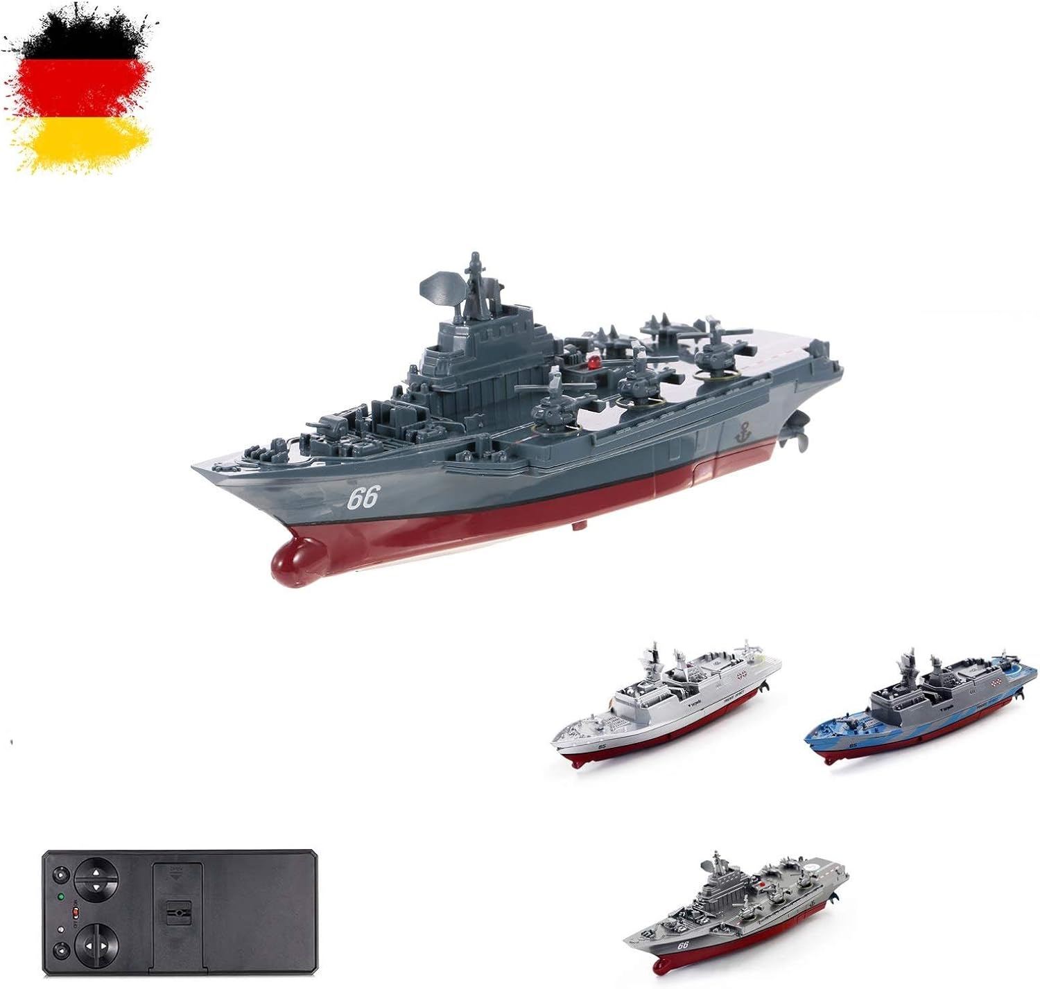 Bateau de guerre radiocommandé Clearance