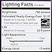Philips 420315 13-Watt (75-Watt) PAR30L LED 3000K Indoor Flood Light Bulb, Dimmable
