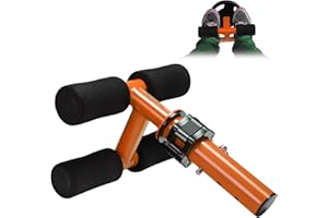 ANOSWXG Tib Bar, tibialis trainer, tibialis bar, Knees Over Toes Equipment for Strengthening Calves/Shins/Ankles, Fits 1" or 2" Olympic Weight Plates