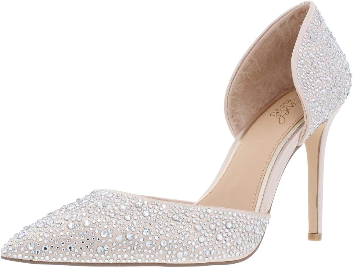 badgley mischka pointed toe pump