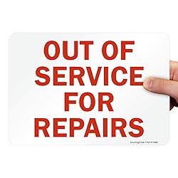 SmartSign - U9-1911-MG_7x10 "Out of Service for