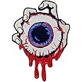 Catch The Eyeball with Blood Patch Embroidered Applique Badge Iron On Sew On Emblem