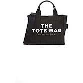 Marc Jacobs Women's The Canvas Small Tote Bag, Black, One Size